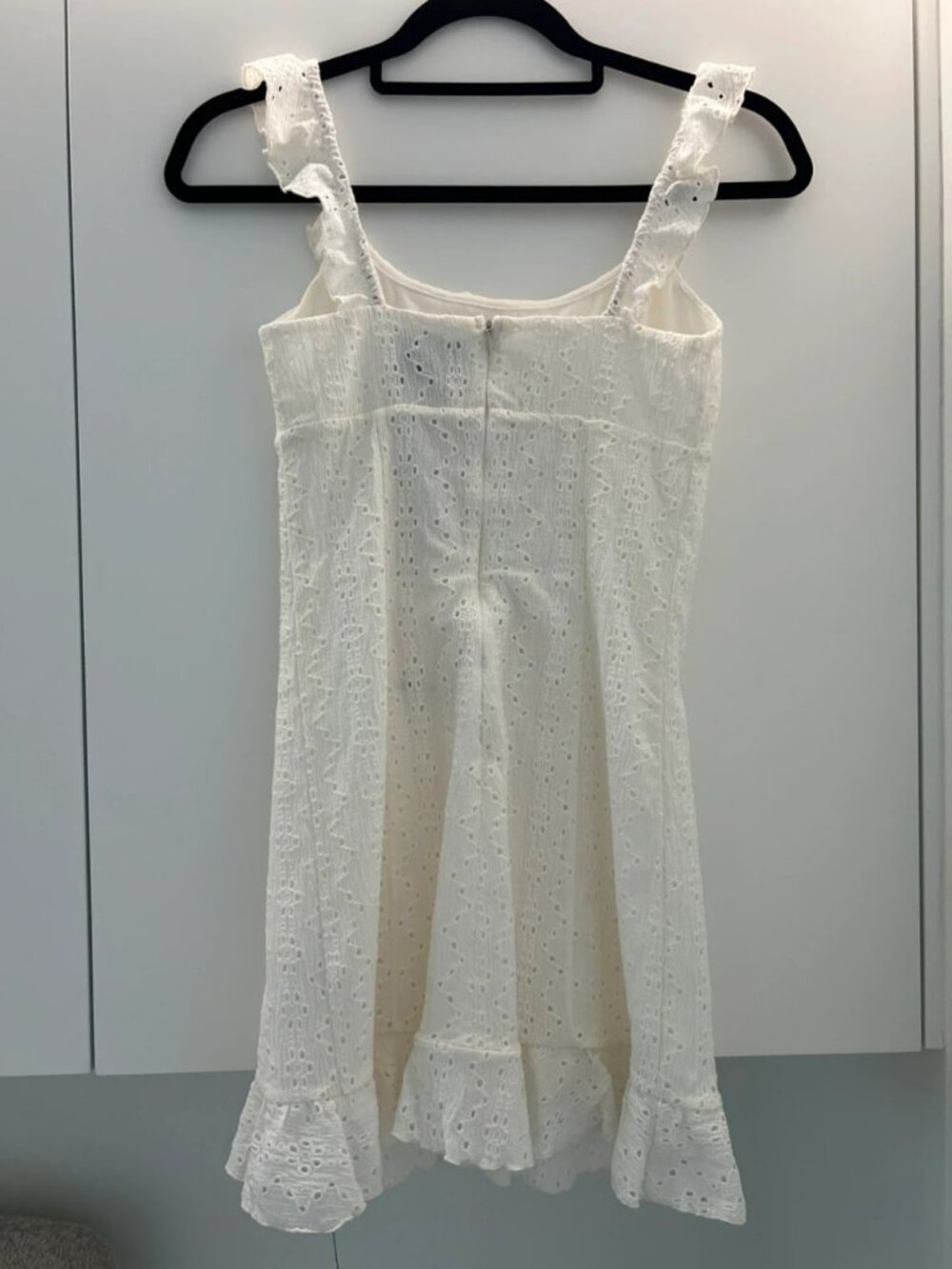 Reformation Nora Knit Dress Ivory Size XS - Picture 2 of 5